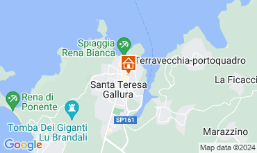 Mappa Santa Teresa di Gallura Appartamento 128386