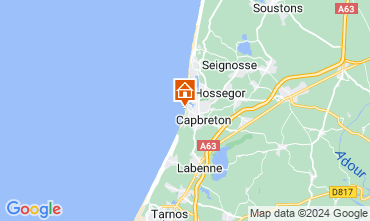 Mappa Capbreton Appartamento 121282