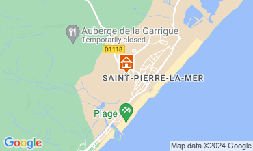 Mappa Saint Pierre la Mer Villa  123317