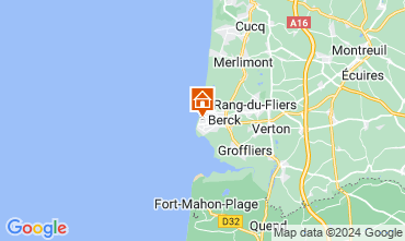 Mappa Berck-Plage Appartamento 8881