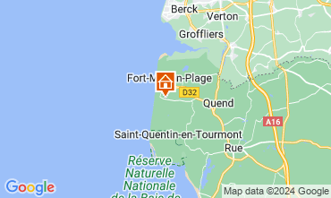 Mappa Quend Plage Casa mobile 107540