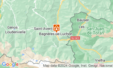 Mappa Bagnres-de-Luchon Appartamento 118225