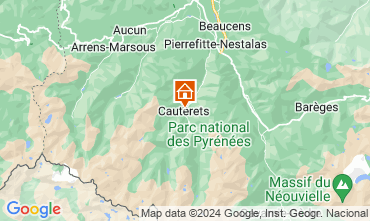 Mappa Cauterets Appartamento 26451