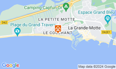 Mappa La Grande Motte Appartamento 44888