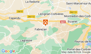 Mappa Ferrals-les-Corbires Casa 127442