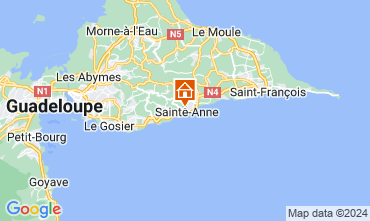 Mappa Sainte Anne (Guadalupa) Appartamento 86596