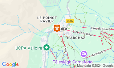 Mappa Valloire Appartamento 49762