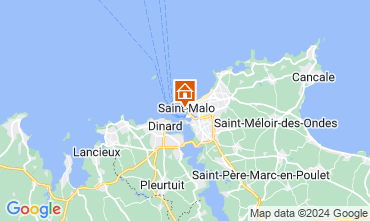 Mappa Saint Malo Appartamento 129036