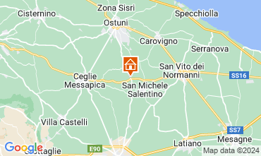 Mappa Ceglie Messapica Villa  123604