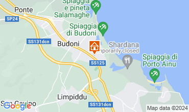 Mappa Budoni Villa  127273