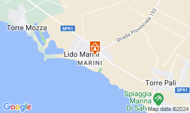 Mappa Lido Marini Appartamento 128582