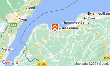 Mappa Thonon Les Bains Chalet 14972