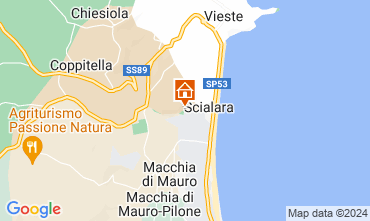 Mappa Vieste Villa  113421