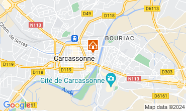 Mappa Carcassonne B&B 126050