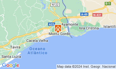 Mappa Monte Gordo Appartamento 83181