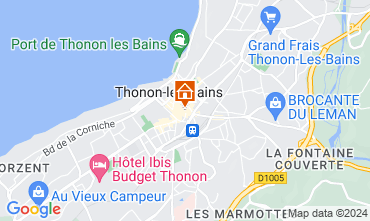 Mappa Thonon Les Bains Appartamento 126125