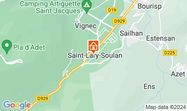 Mappa Saint Lary Soulan Appartamento 80256