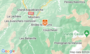 Mappa Courchevel Chalet 127162