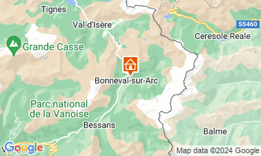 Mappa Bonneval sur Arc Appartamento 26003