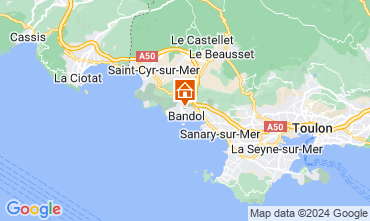 Mappa Bandol Appartamento 33104