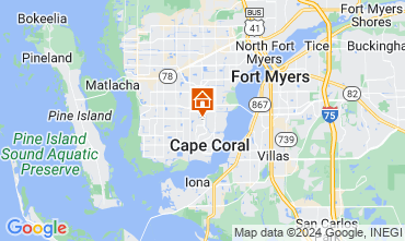 Mappa Cape Coral Villa  106569