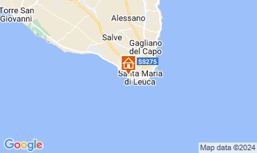 Mappa Santa Maria di Leuca Villa  64390