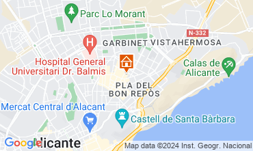 Mappa Alicante Appartamento 127719