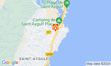 Mappa Saint Aygulf Monolocale 35438