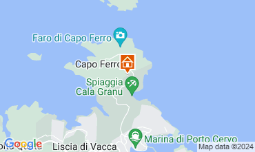 Mappa Porto Cervo Villa  125078