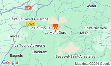 Mappa Le Mont Dore Appartamento 3876