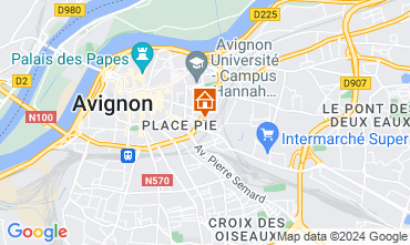 Mappa Avignone Monolocale 102312