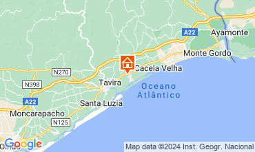 Mappa Cabanas de Tavira Appartamento 56656
