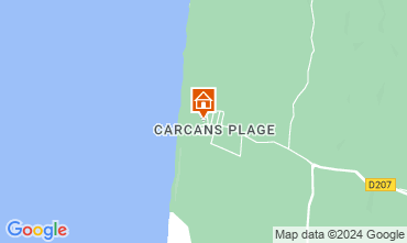 Mappa Carcans-Plage Appartamento 128276