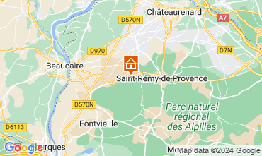 Mappa Saint Rmy de Provence Villa  123155