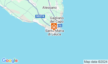 Mappa Santa Maria di Leuca Appartamento 84452