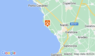 Mappa Porto Cesareo Villa  119267