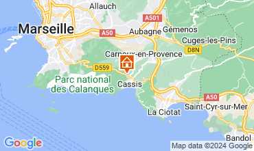 Mappa Cassis Villa  89945