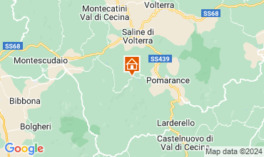 Mappa Volterra Agriturismo 106681