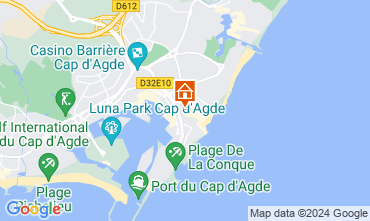 Mappa Cap d'Agde Appartamento 112976