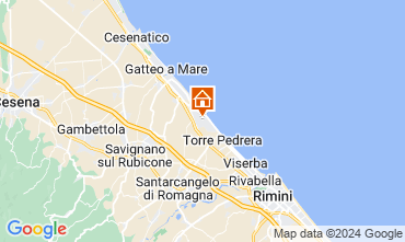 Mappa Bellaria Igea Marina Appartamento 127449