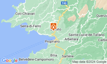 Mappa Propriano Villa  87574