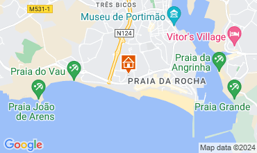 Mappa Praia da Rocha Appartamento 99868