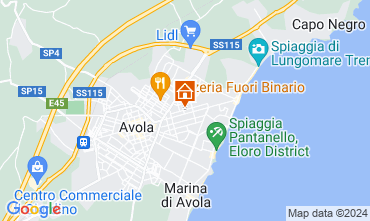 Mappa Avola Villa  115325