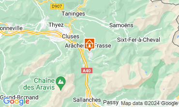 Mappa Les Carroz d'Araches Chalet 82037