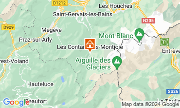 Mappa Les Contamines Montjoie Appartamento 48559