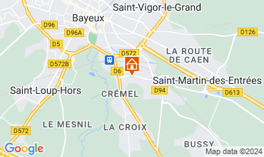 Mappa Bayeux Agriturismo 78802