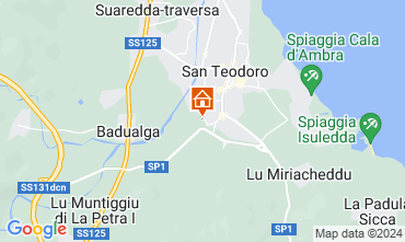 Mappa San Teodoro Casa 128483