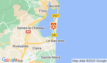 Mappa Le Barcares Casa 74693