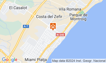 Mappa Cambrils Casa 92760