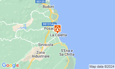 Mappa La Caletta Appartamento 122914